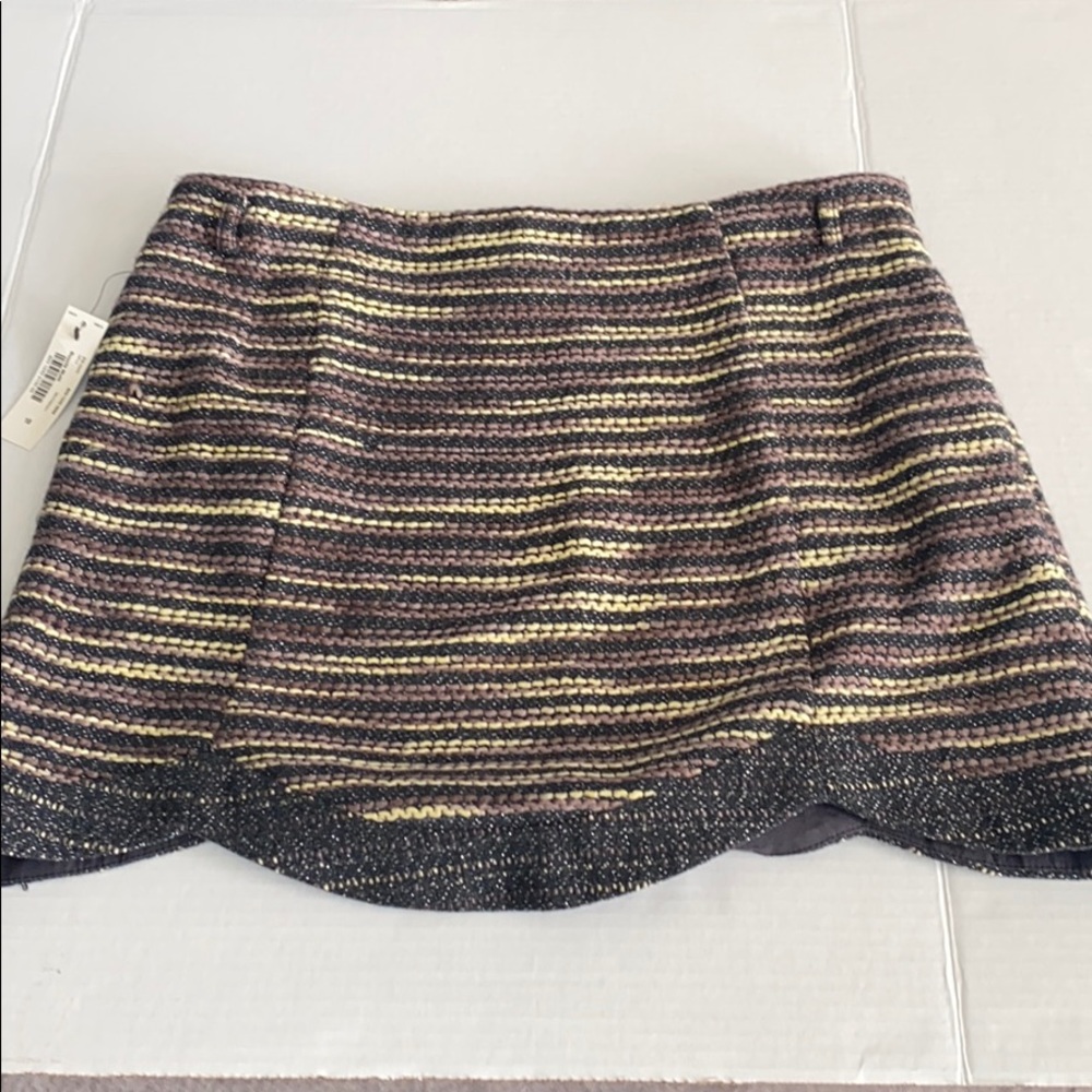 NWT Multicolor Fun Summer Mini Skirt Size 10